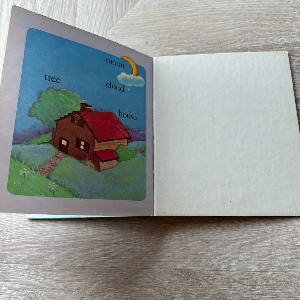 First Little Golden Book My Book of Words Vintage 1982 Heller Stillerman